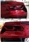 C7 Corvette Acrylic Taillight Blackout Kit (4pc)